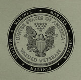 MARINES Valued Veteran T-SHIRT & FREE GIFT